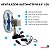 Ventilador Automotivo 12V 10 Polegadas Oscilante c/Hélices De 25cm Silencioso Portátil Carros Caminhões E Vans Importway - Imagem 5