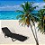 Cadeira Espreguiçadeira Textline Importway Reclinável Ideal Para Praia, Piscina, Jardim E Lazer - Imagem 10