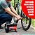 Mini Compressor de Ar Vermelho Automotivo 12V 150PSI 35L/min c/Selante e Bolsa Portátil p Carro Moto Bicicleta Importway - Imagem 5