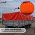 Lona Multiuso Polietileno 70g/m² 3x2m Laranja Importway Ideal Para Jardim, Piscina E Caminhão - Imagem 3