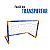 Trave Golzinho De Futebol Infantil Portátil Com Redinha Trave 79cm Brinquedo Esportivo Para Crianças - Imagem 2