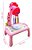 Mesa Projetora Mágica Infantil Rosa De Desenhar E Pintura Brinquedo Educativo Criativo Importway - Imagem 2
