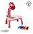 Mesa Projetora Mágica Infantil Rosa De Desenhar E Pintura Brinquedo Educativo Criativo Importway - Imagem 10
