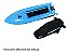 Barco Controle Remoto Lancha Veloz Azul Importway Brinquedo Aquático Ideal Para Piscina E Lago - Imagem 8