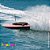 Barco Controle Remoto Lancha Rosa Veloz Importway Brinquedo Aquático Ideal Para Piscina E Lago - Imagem 9