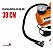 Mini Compressor De Ar Automotivo 300psi 20l/min Com Selante Importway Portátil Ideal Para Carro E Moto - Imagem 5