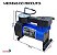 Mini Compressor Portátil 150psi 35l/min Com Selante Bolsa Azul Ideal Para Pneus De Carro E Moto - Imagem 3
