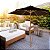 Ombrelone Guarda Sol Central De Madeira 2,70m Preto Proteção Uv Importway Ideal Para Piscina, Praia E Jardim - Imagem 8