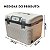 Caixa Térmica Automotiva Portátil 19L 12V para Carro e Caminhão com Função Geladeira e Aquecedor Integrado - Importway - Imagem 2