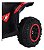 Quadriciclo Elétrico Infantil 6v Vermelho Com Empurrador E Cobertura Recarregável Luzes E Som Importway - Imagem 6