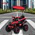 Quadriciclo Elétrico Infantil 6v Vermelho Com Empurrador E Cobertura Recarregável Luzes E Som Importway - Imagem 10