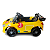 Mini Carro Elétrico Infantil Esportivo 12V Amarelo Com Controle Remoto Função Música E Luzes LED - Importway - Imagem 1