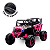 Mini Quadriciclo Elétrico 12V Infantil Com Controle Remoto e Entrada USB Bluetooth MP3 Rosa- Importway - Imagem 5