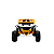 Mini Quadriciclo Elétrico 12V Infantil Com Controle Remoto e Entrada USB Bluetooth MP3 Branco e Amarelo - Importway - Imagem 2