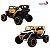 Mini Quadriciclo Elétrico 12V Infantil Com Controle Remoto e Entrada USB Bluetooth MP3 Branco e Amarelo - Importway - Imagem 10