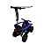 Mini Quadriciclo Elétrico 6V Infantil Com Empurrador Cobertura E Bateria Recarregável Azul Proteção Solar - Importway - Imagem 4