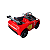 Mini Carro Elétrico Infantil Esportivo 12V Vermelho Com Controle Remoto Função Música E Luzes LED - Importway - Imagem 8