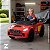 Mini Carro Elétrico Infantil Esportivo 12V Vermelho Com Controle Remoto Função Música E Luzes LED - Importway - Imagem 5
