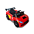 Mini Carro Elétrico Infantil Esportivo 12V Vermelho Com Controle Remoto Função Música E Luzes LED - Importway - Imagem 3