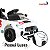 Mini Carro Elétrico Infantil Esportivo 12V Branco Com Controle Remoto Função Música E Luzes LED - Importway - Imagem 10