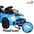 Mini Carro Elétrico Infantil Esportivo 12V Azul Com Controle Remoto Função Música E Luzes LED - Importway - Imagem 3