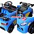 Mini Carro Elétrico Infantil Esportivo 12V Azul Com Controle Remoto Função Música E Luzes LED - Importway - Imagem 9