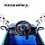 Mini Carro Elétrico Infantil Esportivo 12V Azul Com Controle Remoto Função Música E Luzes LED - Importway - Imagem 8