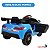 Mini Carro Elétrico Infantil Esportivo 12V Azul Com Controle Remoto Função Música E Luzes LED - Importway - Imagem 7