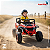 Mini Quadriciclo Elétrico 12V Infantil Com Controle Remoto e Entrada USB Bluetooth MP3 Vermelho- Importway - Imagem 3