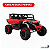 Mini Quadriciclo Elétrico 12V Infantil Com Controle Remoto e Entrada USB Bluetooth MP3 Vermelho- Importway - Imagem 7
