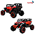 Mini Quadriciclo Elétrico 12V Infantil Com Controle Remoto e Entrada USB Bluetooth MP3 Vermelho- Importway - Imagem 4