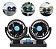 Mini Ventilador Duplo 12v Automotivo Portátil Ajustável Potente Ideal Para Carros, Vans E Caminhões - Imagem 1
