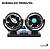 Mini Ventilador Duplo 12v Automotivo Portátil Ajustável Potente Ideal Para Carros, Vans E Caminhões - Imagem 2