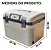 Mini Geladeira Automotiva 19l 12v Frio E Quente Portátil Ideal Para Carro, Caminhão, Motorhome E Camping - Imagem 2