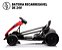 Mini Kart Infantil Elétrico 24v Importway Com Potência E Velocidade Máxima De 8km/h - Imagem 3