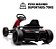 Mini Kart Infantil Elétrico 24v Importway Com Potência E Velocidade Máxima De 8km/h - Imagem 5