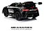 Mini Carro Elétrico 12v Mercedes Benz Gt3 Preto Licenciado Importway Com Luz Som E Controle Remoto - Imagem 8