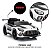 Mini Carro Elétrico 12v Mercedes Benz Gt3 Branco Licenciado Importway Com Luz Som E Controle Remoto - Imagem 4