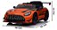 Mini Carro Elétrico 12v Mercedes Benz Gt3 Laranja Licenciado Importway Com Luz Som E Controle Remoto - Imagem 2