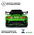 Mini Carro Elétrico 12v Mercedes Benz Gt3 Verde Licenciado Importway Com Luz Som E Controle Remoto - Imagem 9