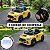 Carro Elétrico Infantil 12V Esportivo Com Controle Remoto Acelerador Música e Luzes LED Amarelo Azul Branco Vermelho - Imagem 7