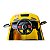 Mini Carro Elétrico Infantil 12V Esportivo Importway Com Música e Luzes LED Amarelo Azul Branco Vermelho - Importway - Imagem 5