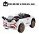 Mini Carro Elétrico 12v Infantil Branco Com Controle Remoto E Luzes Para Direção Segura - Imagem 4