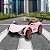 Mini Carro Elétrico 12v Infantil Rosa Com Controle Remoto E Luzes Para Direção Segura - Imagem 10