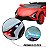 Mini Carro Elétrico 12v Infantil Vermelho Com Controle Remoto E Luzes Para Direção Segura - Imagem 3