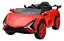 Mini Carro Elétrico 12v Infantil Vermelho Com Controle Remoto E Luzes Para Direção Segura - Imagem 1