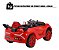 Mini Carro Elétrico 12v Infantil Vermelho Com Controle Remoto E Luzes Para Direção Segura - Imagem 4
