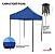 Gazebo Tenda Articulado 2x2m Importway Azul Reforçado Ideal Para Praia Camping Feiras E Eventos - Imagem 4
