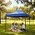 Gazebo Tenda Articulado 2x2m Importway Azul Reforçado Ideal Para Praia Camping Feiras E Eventos - Imagem 3