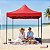 Gazebo Tenda Articulado 2x2m Importway Vermelho Reforçado Ideal Para Praia Camping Feiras E Eventos - Imagem 5